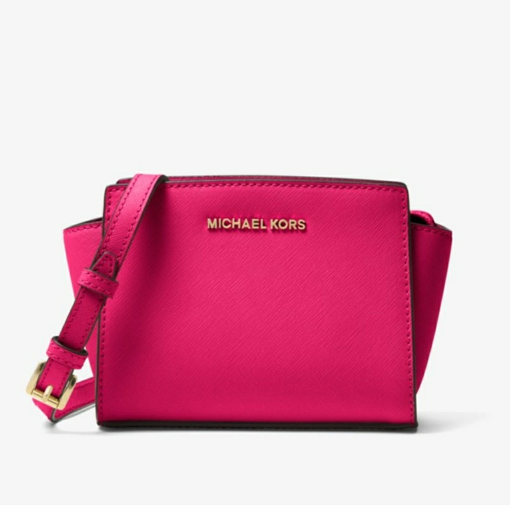 2HP🎉🆕 Michael Kors Selma Mini Saffiano Crossbody